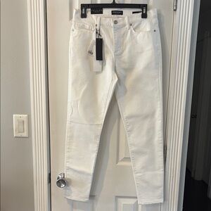 Banana Republic Classic White Jeans